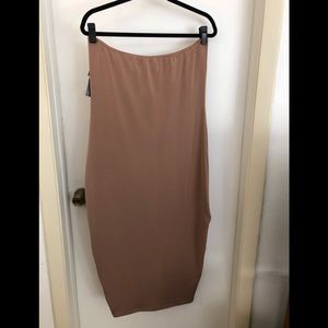 Blushed Nude Tube Dress